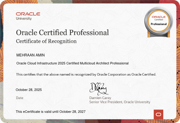 CERTIFIED MULTICLOUD ARCHITECT